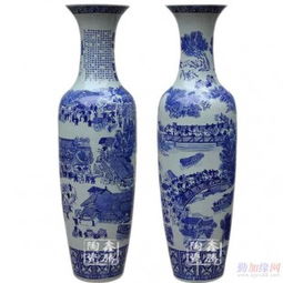 供应陶瓷大花瓶,手绘青花大花瓶 景德镇陶瓷花瓶价格供应商 景德镇鑫腾陶瓷经营部