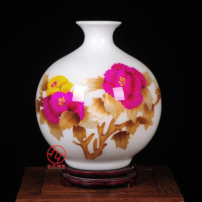 景德镇礼品花瓶定制 价格、图片与产品详情