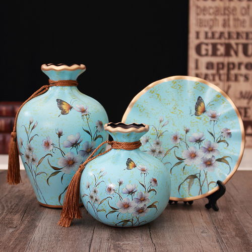 陶瓷花瓶 清新水培与欧式家居装饰的完美结合