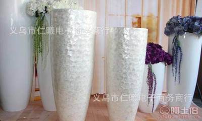 厂家直销 酒店大型落地式陶瓷花瓶，典雅家居装饰与工艺礼品之选